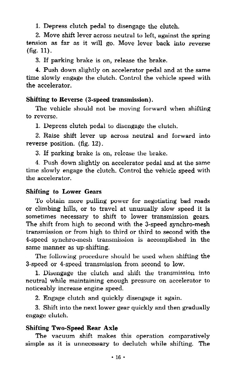 1952 Chevrolet Trucks Operators Manual Page 3